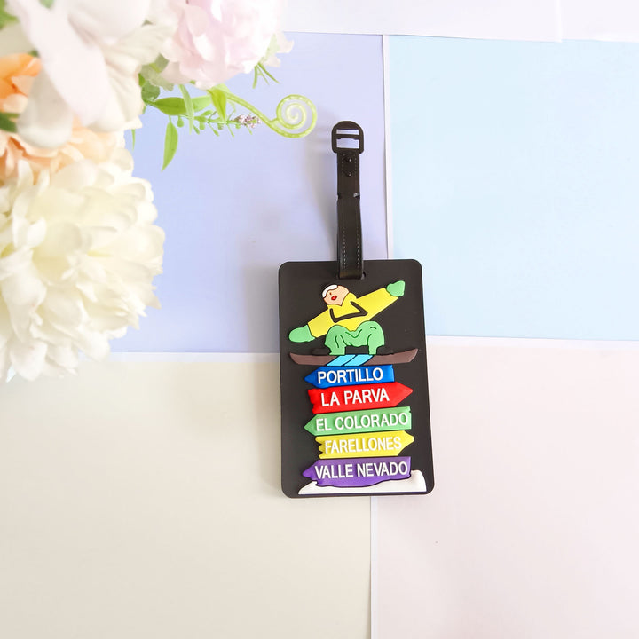 Unisex Luggage Tag with Airplane Design Kalsten