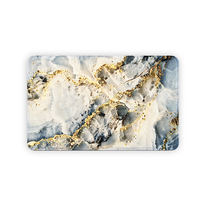 Abstract Marble Design Bath Mat Kalsten