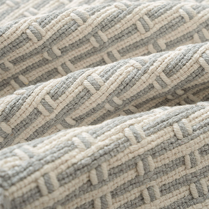Rectangular placemat made of textured waffle weave Kalsten