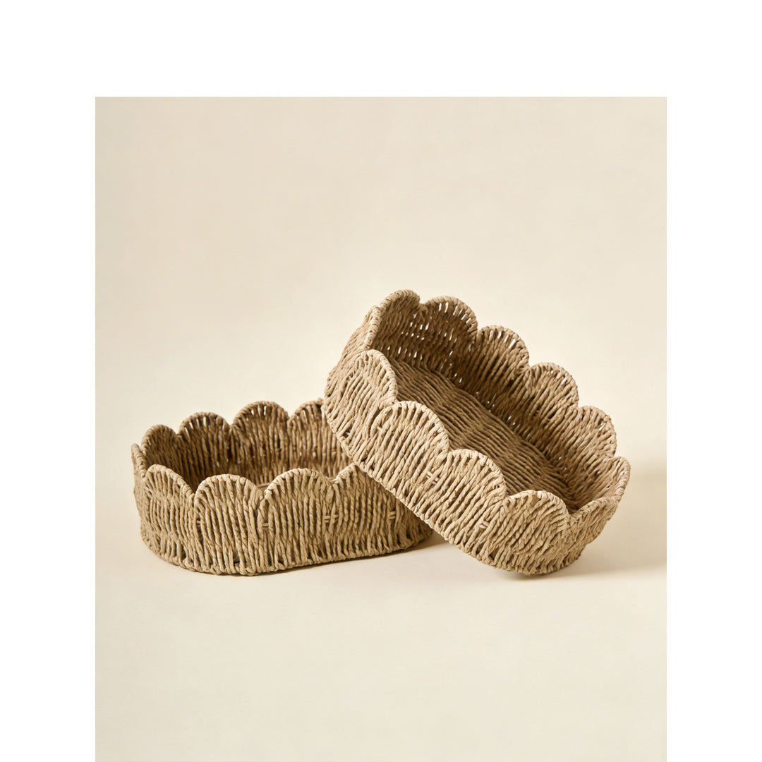 Decorative basket made of willow Kalsten