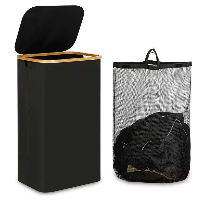 Versatile laundry container with lid and carrying handle Kalsten