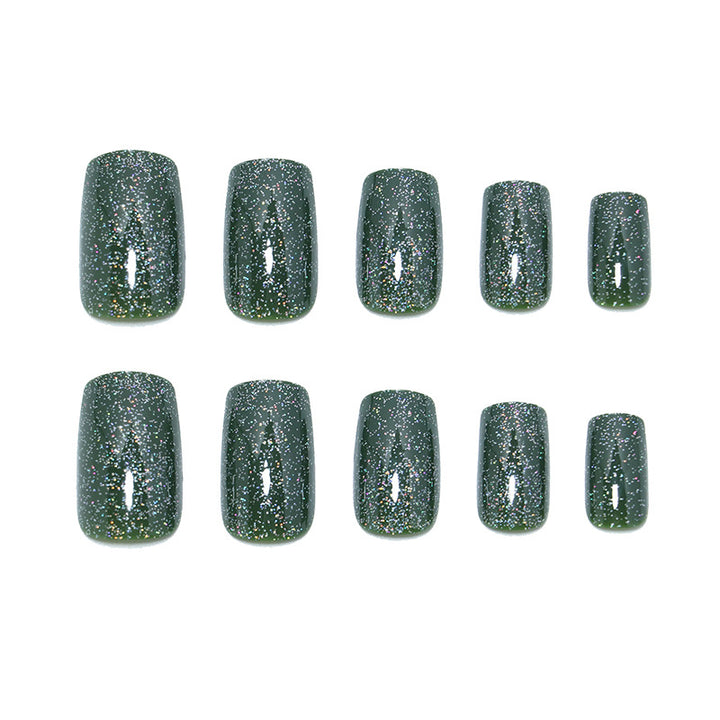 Glittering Press-On Nails Kalsten