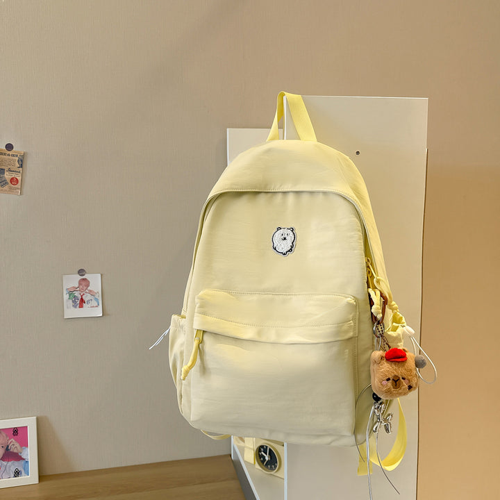Casual Lightweight Backpack with Cute Character Charm Kalsten