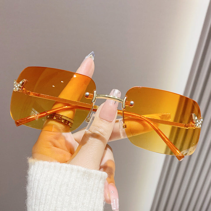 Women's fashion sunglasses with unique frame and luxurious accents Kalsten