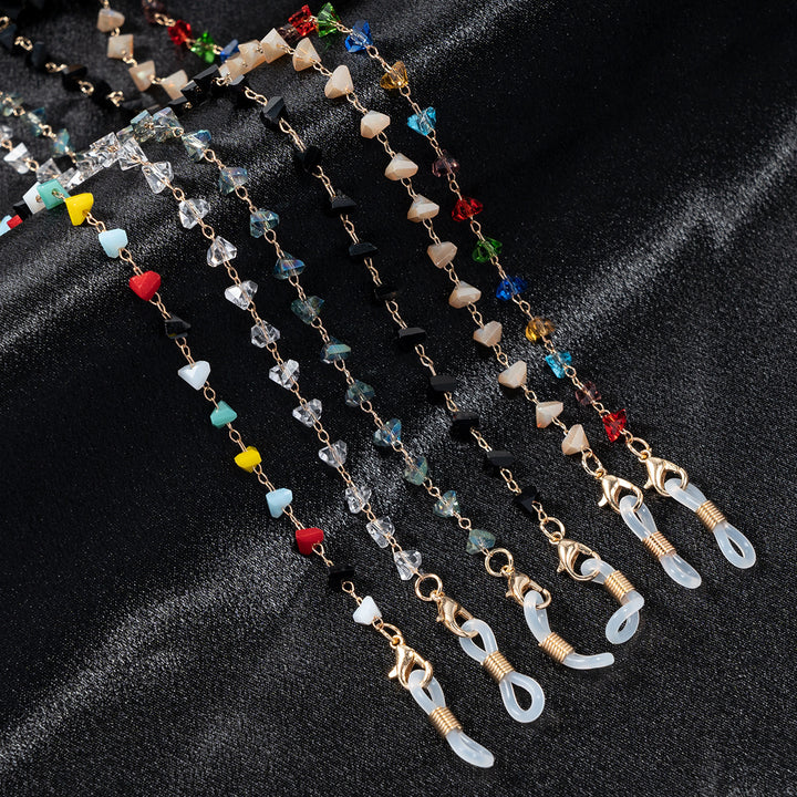Chic Geometric Beaded Eyewear Holder kalsten