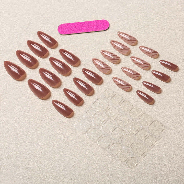 Artistic Press-On Nail Tips