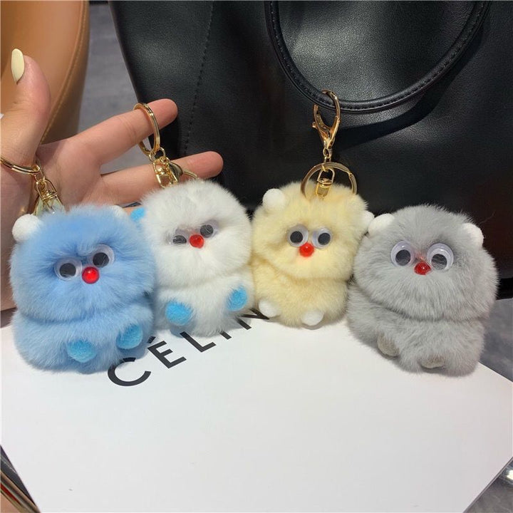 Plush Animal Keychain Accessory Kalsten