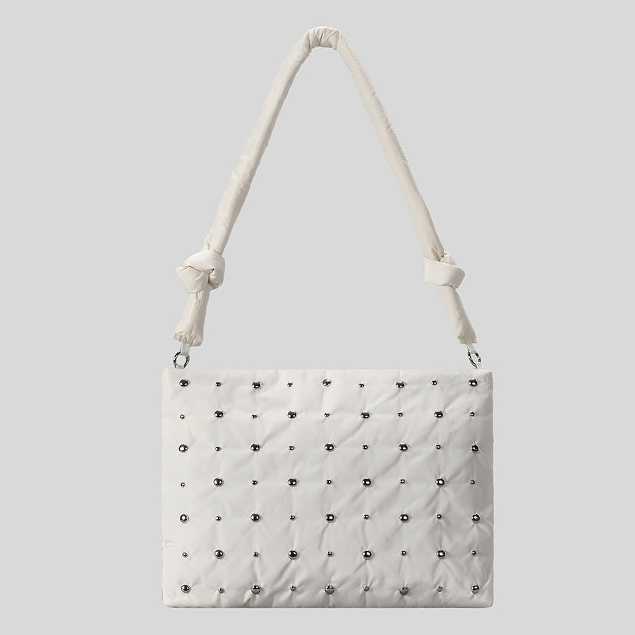 Decorative Quilted Handheld Tote