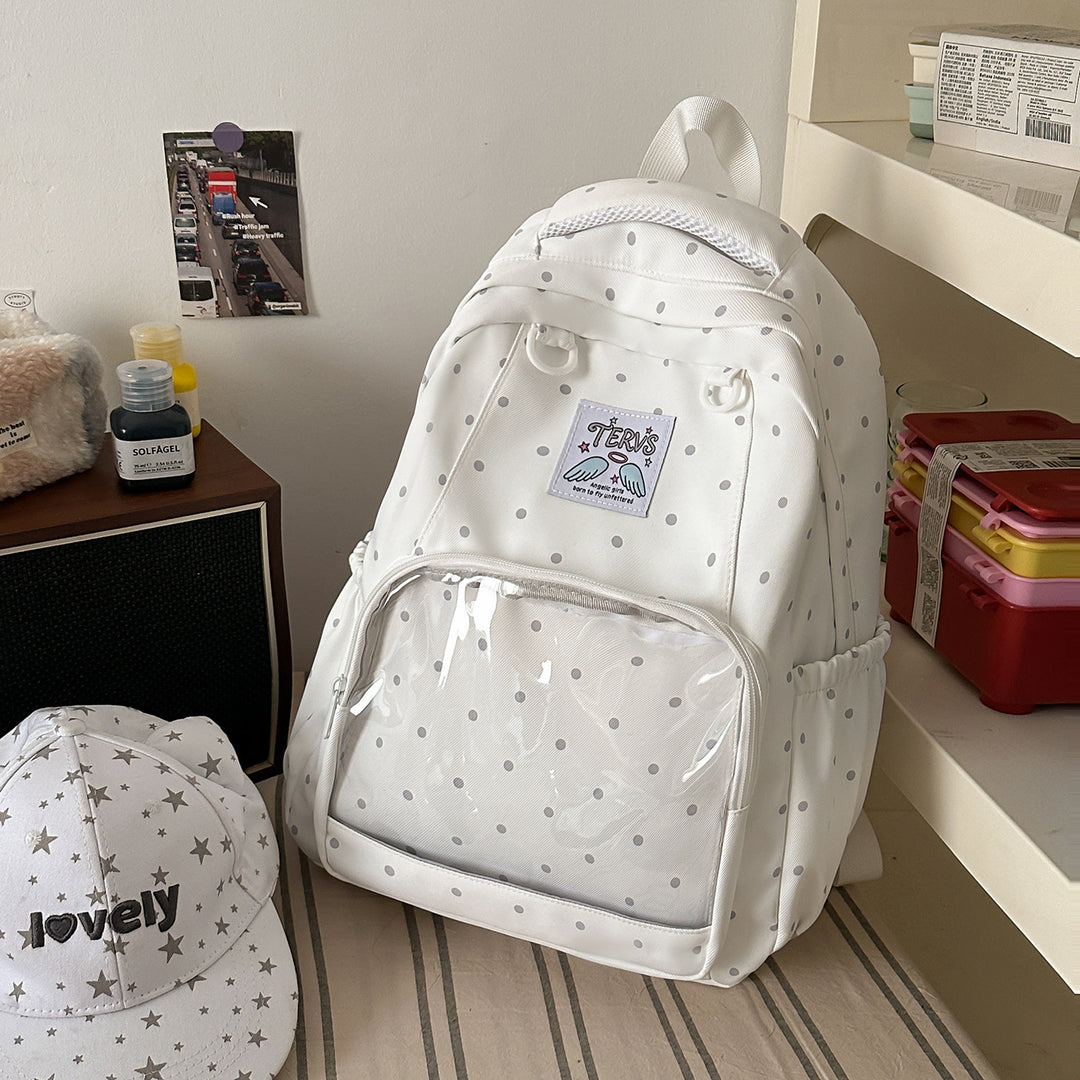 Cute Polka Dot Backpack Kalsten 1791205345