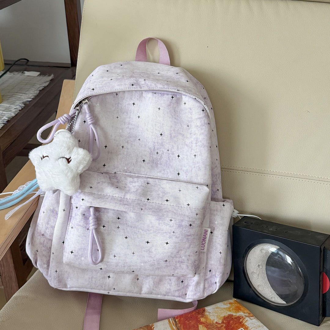 Cute Star-Embellished Backpack Kalsten 1791205374