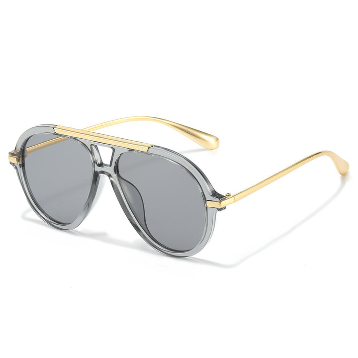 Fashion-Forward Futuristic Round Sunglasses Kalsten
