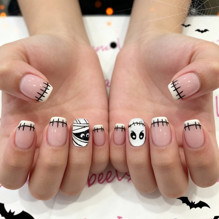 Creative Halloween-Themed Nail Art Kalsten