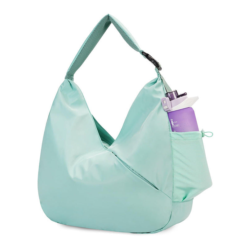Practical sports bag with side compartment for water bottle Kalsten