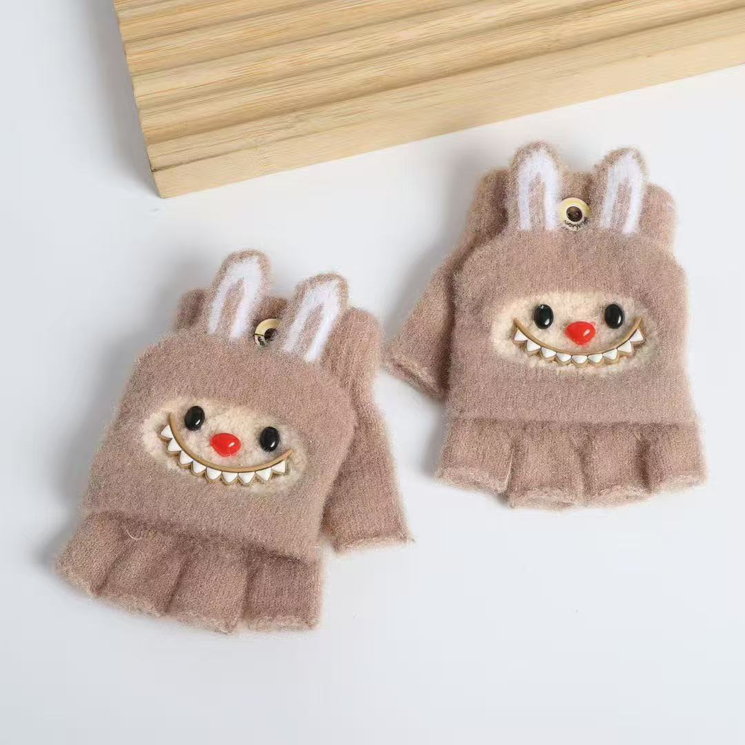 Playful Fingerless Gloves Kalsten