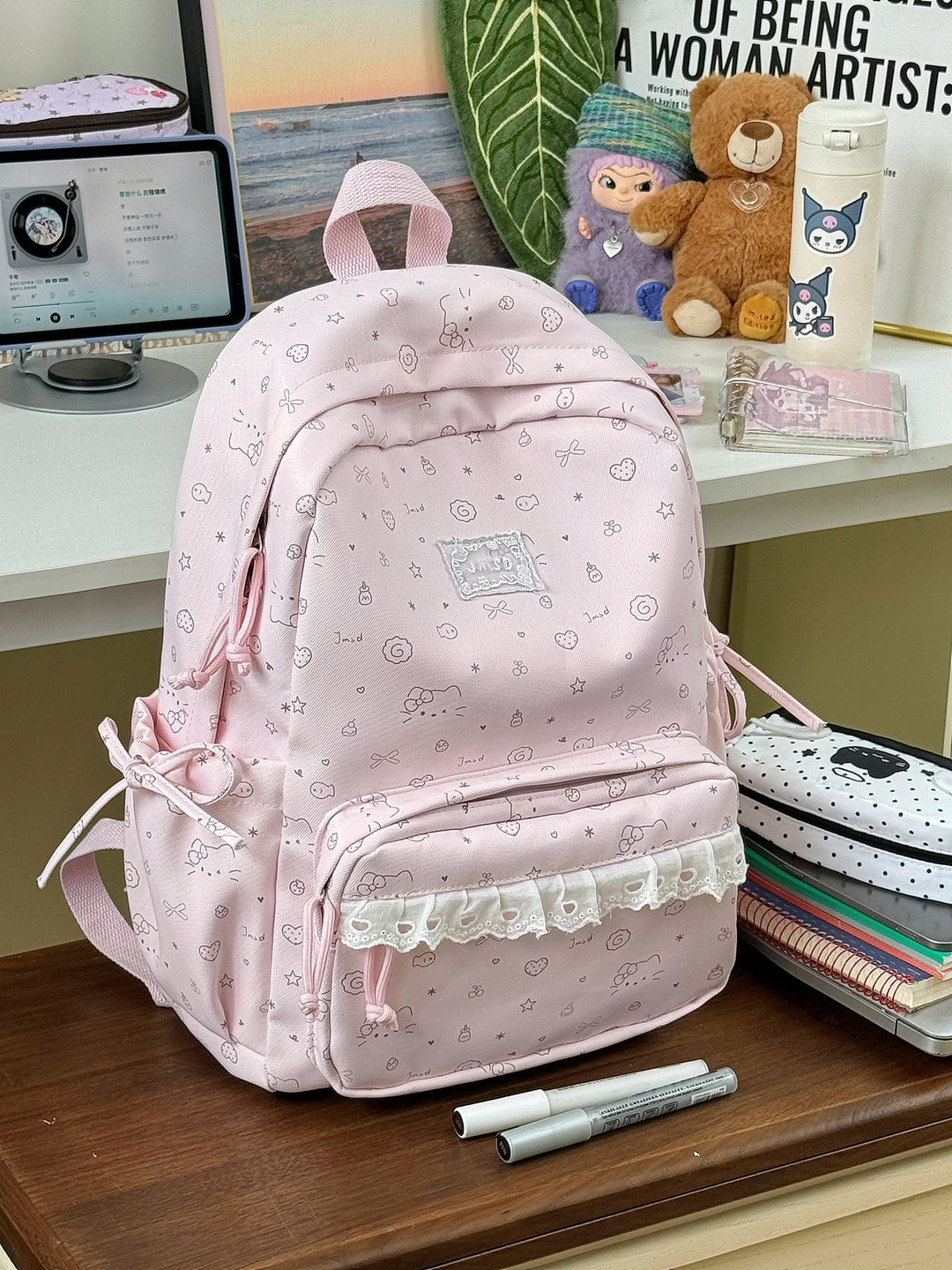 Cute Illustrated Patterned Backpack Kalsten 1791205714