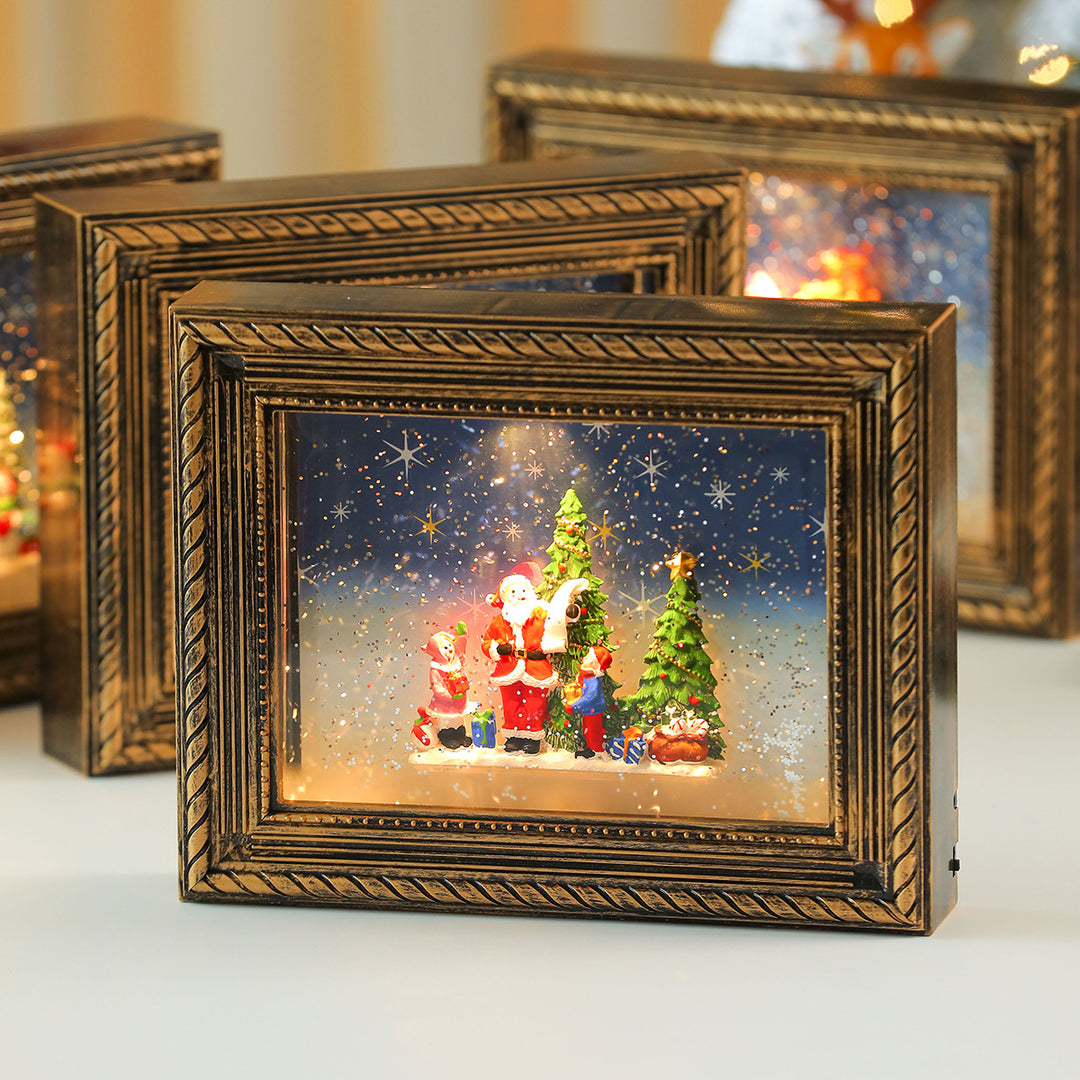 Illuminated Christmas Scene Figurine Kalsten