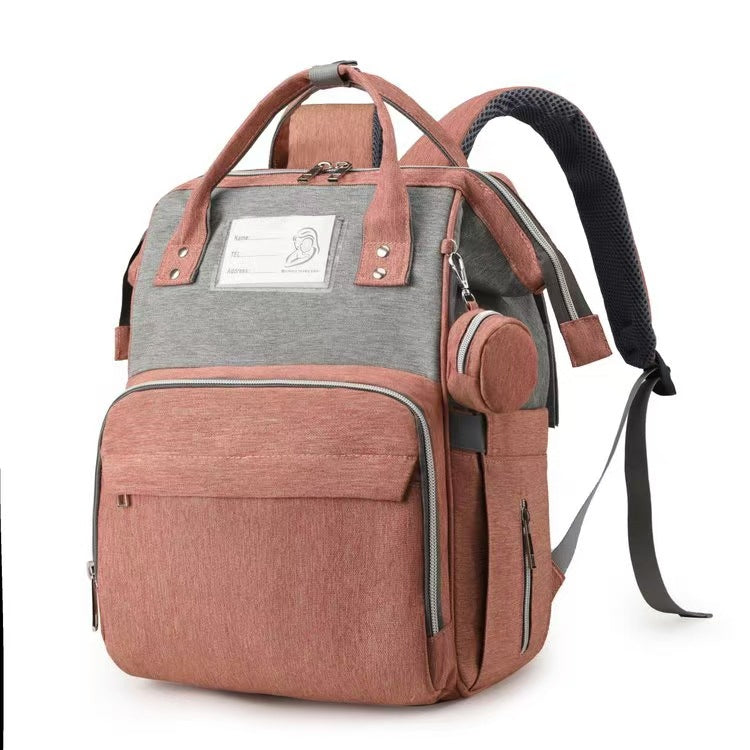 Multi-Compartment Functional Diaper Backpack Kalsten
