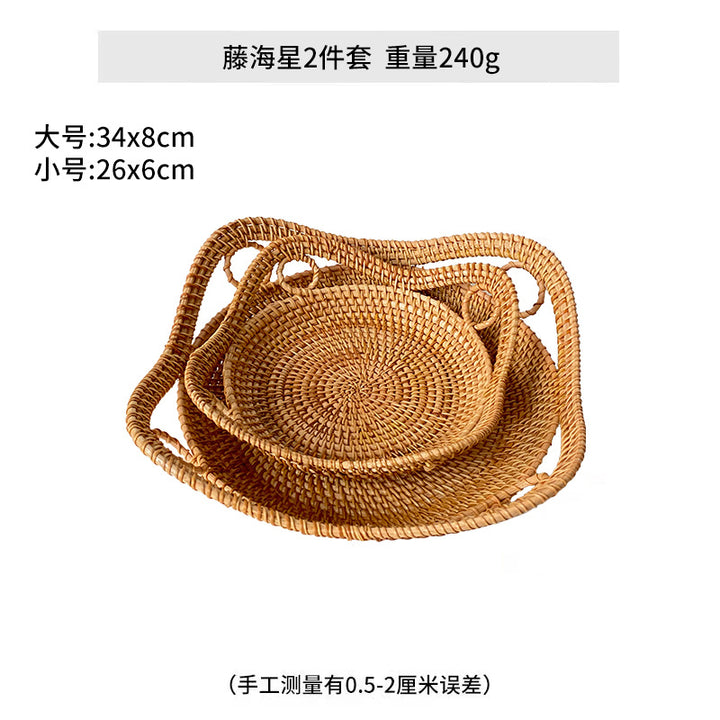 Women heart-shaped rattan basket Kalsten