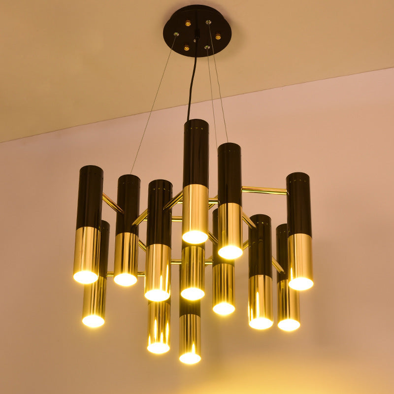 Luxurious Geometric Pendant Chandelier