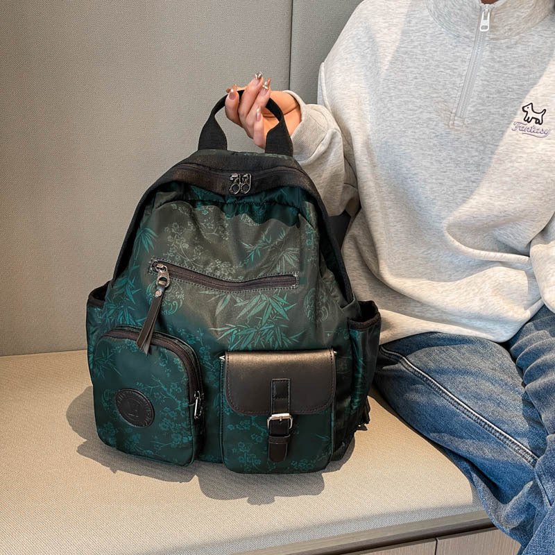 Floral Patterned Backpack Kalsten