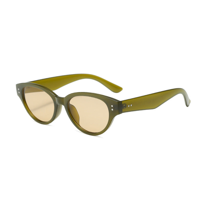Women's Cat-Eye Sunglasses with Elegant Plastic Frame and UV Protection Kalsten