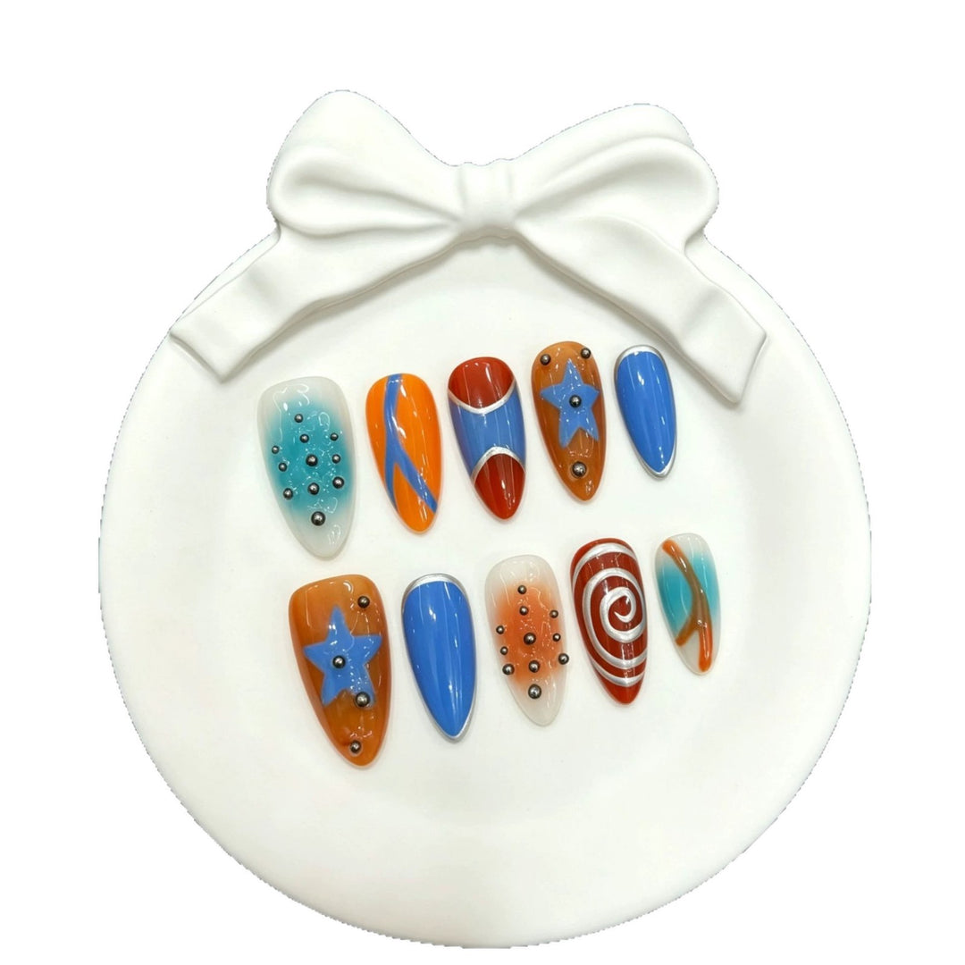 Artistic Decorative Press-On Nails  1791773917