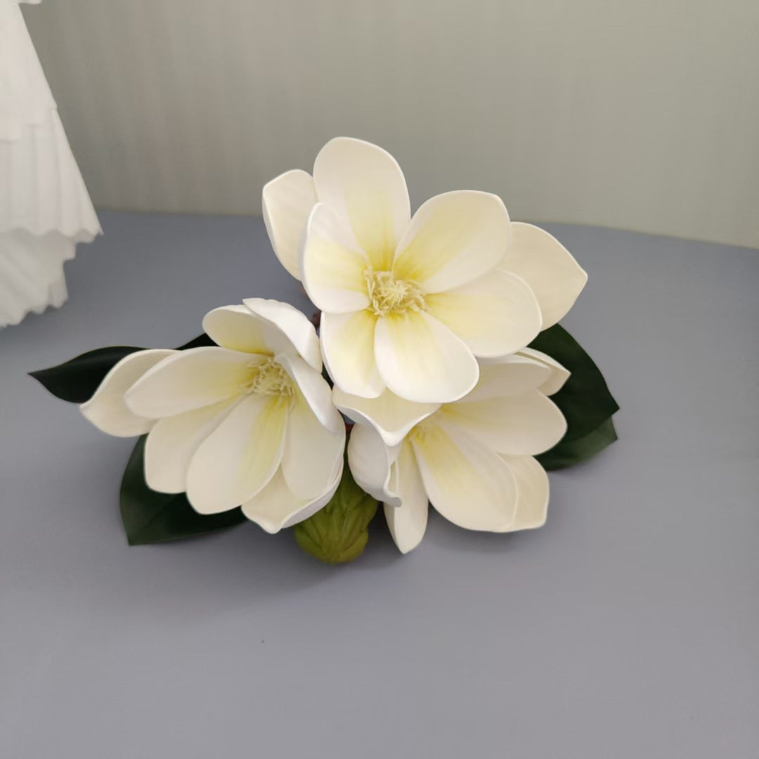 Artificial Magnolia Flower Bouquet