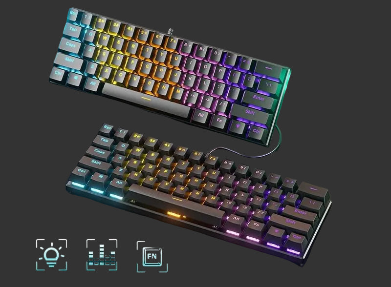 Compact Mechanical Gaming Keyboard Kalsten