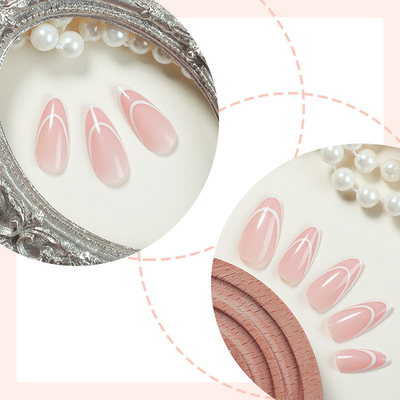 Premium Glossy Press-On Nail Set