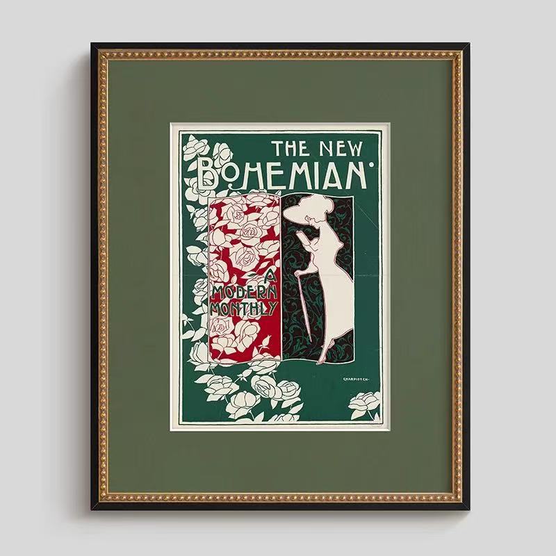 Vintage Bookstore Canned Artwork