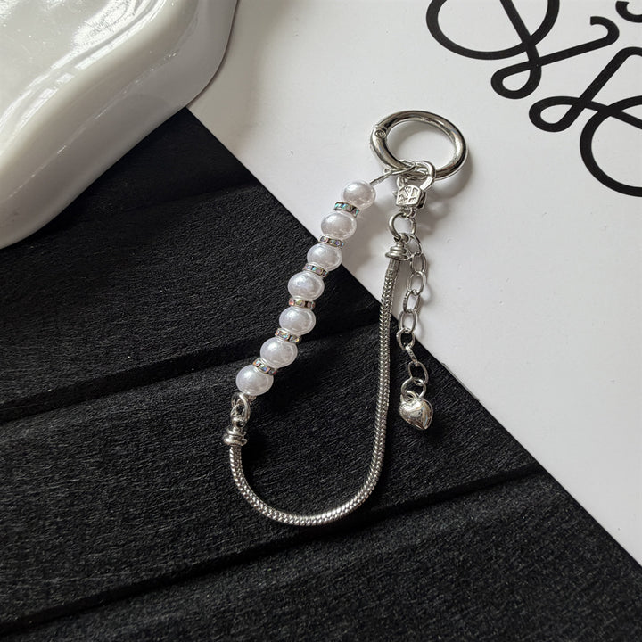 Elegant Beaded Charm Keychain Kalsten 1790134943
