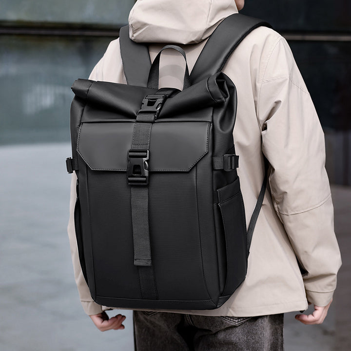 Roll-Top Urban Backpack