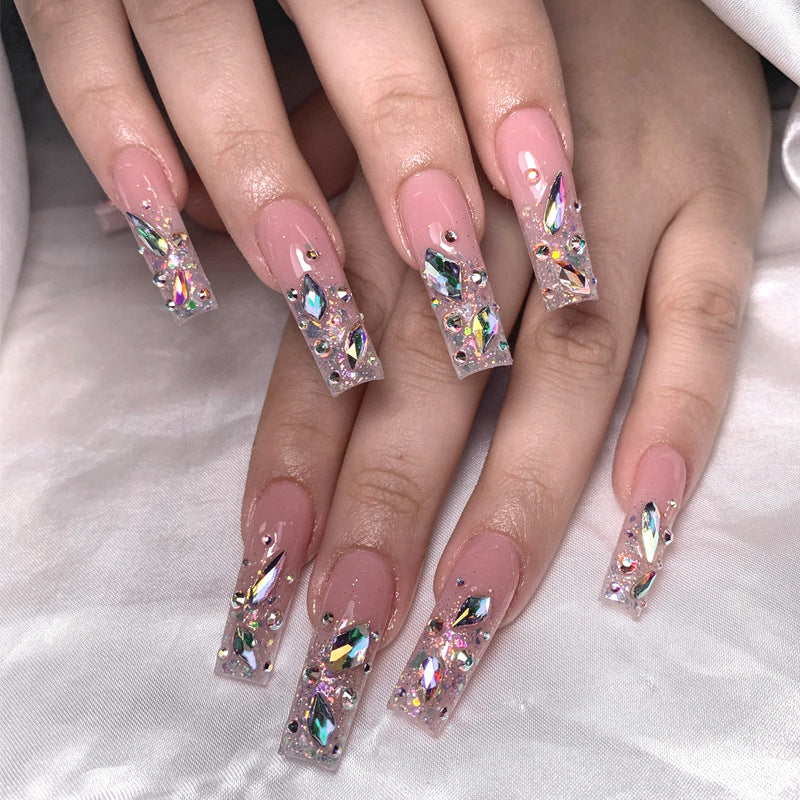 Elegant Heart-Designed Press-On Nail Tips Kalsten