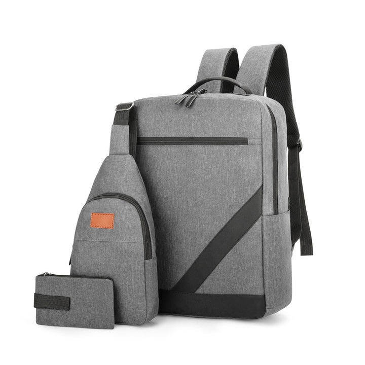 Smart Travel Backpack with Compact Sling Bag Kalsten