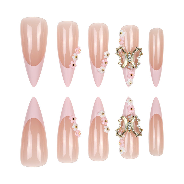 Decorative Stiletto Nail Art Extensions Kalsten