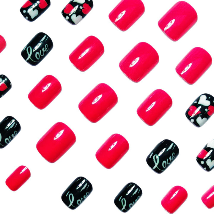Creative Love-Themed Nail Art Kalsten