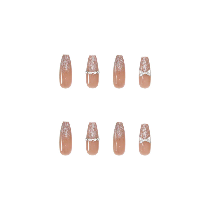 Glamorous Rhinestone Nail Art Extensions