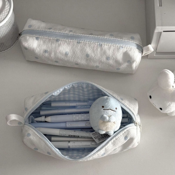 Cute Plush Bunny-Themed Pencil Case