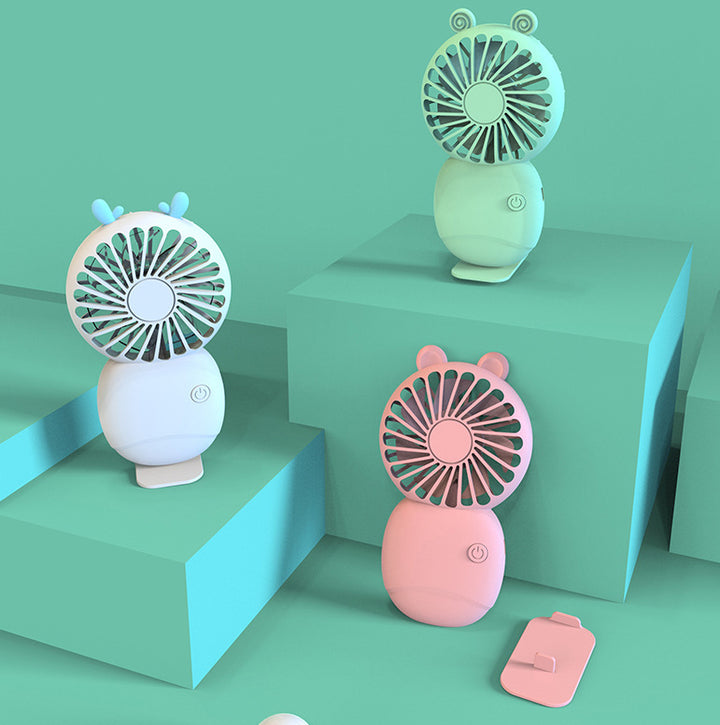 Women's portable cooling fan with playful design Kalsten
