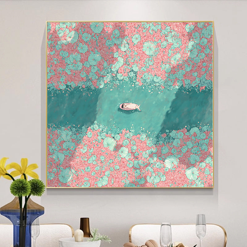 Decorative Floral Canvas Artwork