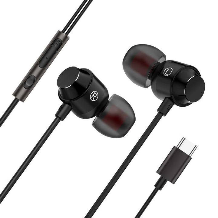 Men's High-Fidelity Noise-Canceling In-Ear Earphones with USB-C Connector Kalsten