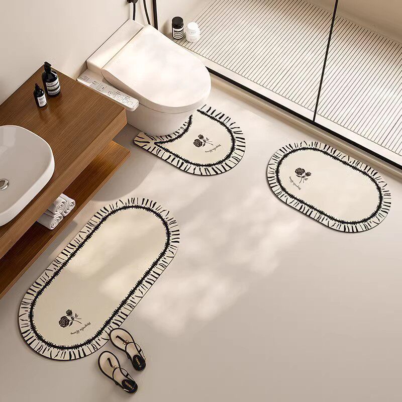 Premium Non-Slip Bathroom Mat Set