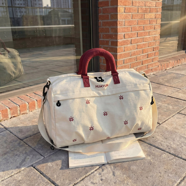Durable Embroidered Travel Duffle Bag Kalsten