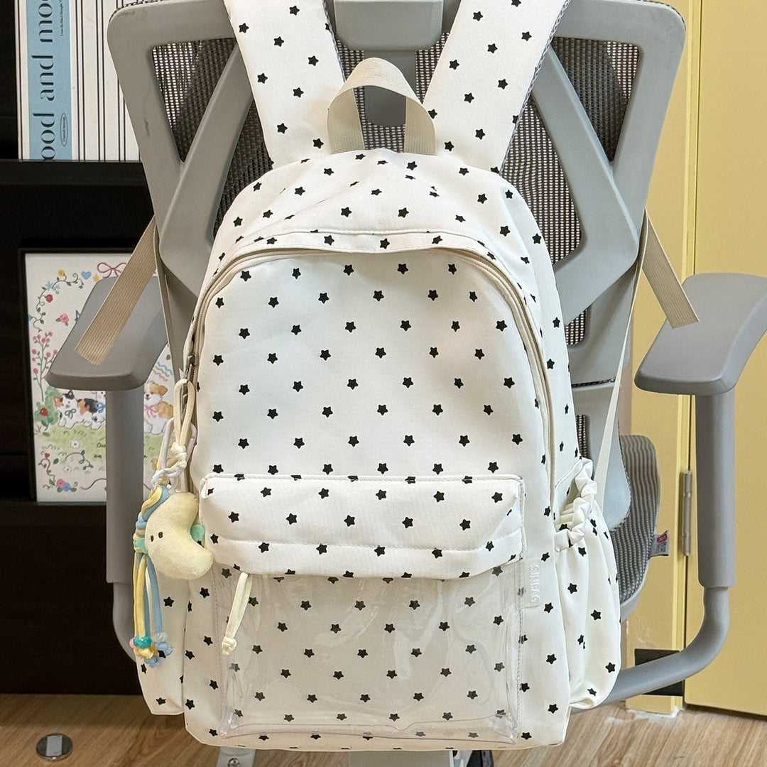 Cute Star-Printed Casual Backpack Kalsten