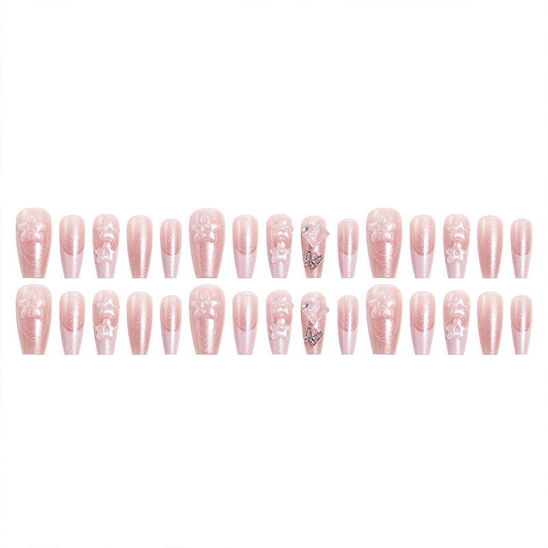 Nail art set with elegant glitter accents Kalsten