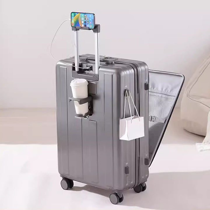 Smart Tech-Integrated Hard-Shell Luggage Kalsten