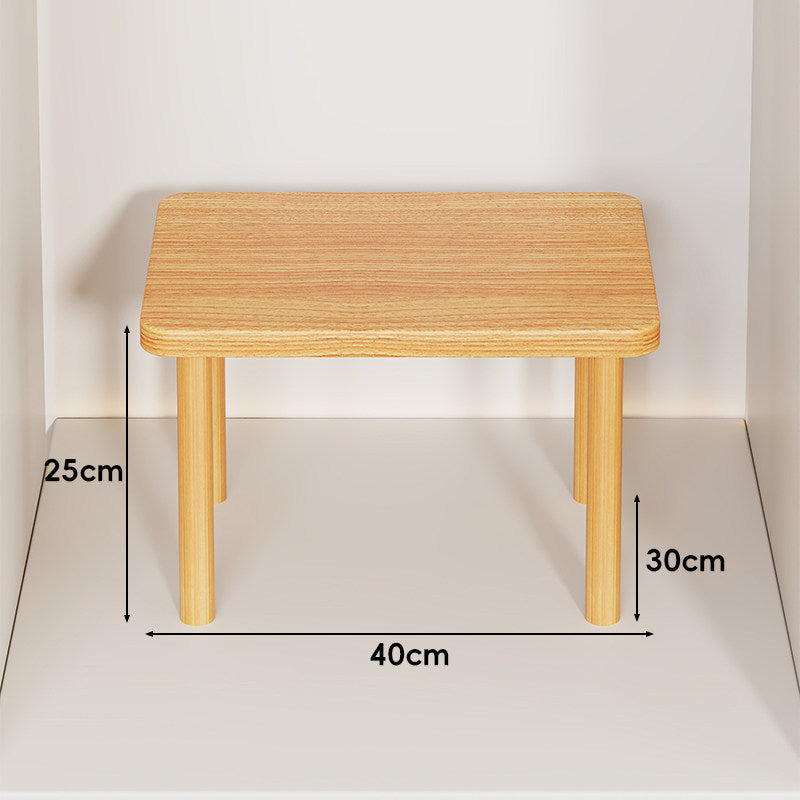 Adjustable Multi-Height Wooden Monitor Riser and Desktop Shelf