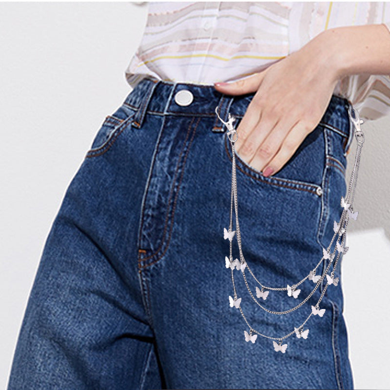 Multi-Layered Butterfly Chain Accessory Kalsten