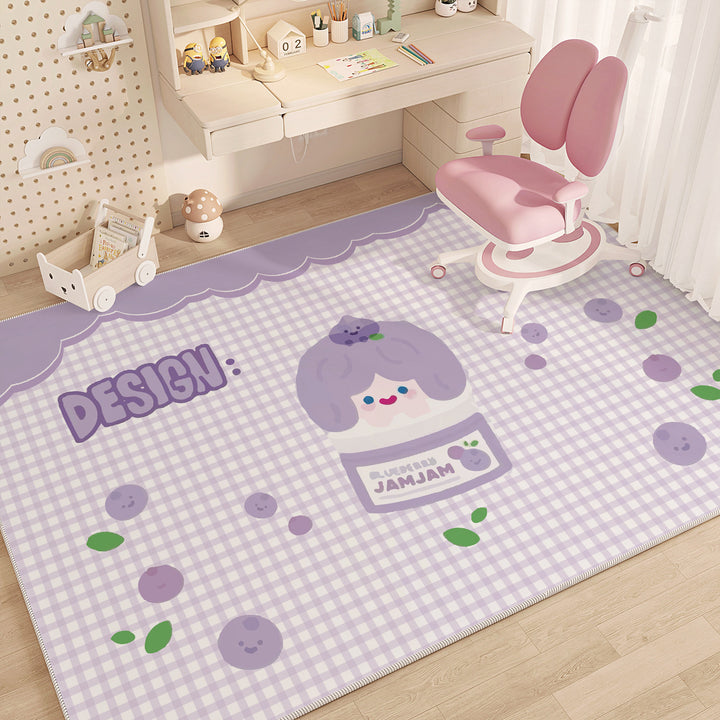 Playful Cartoon-Themed Area Rug