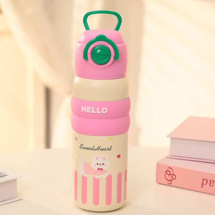 Ladies Stylish Insulated Drinking Bottle with Playful Design Kalsten